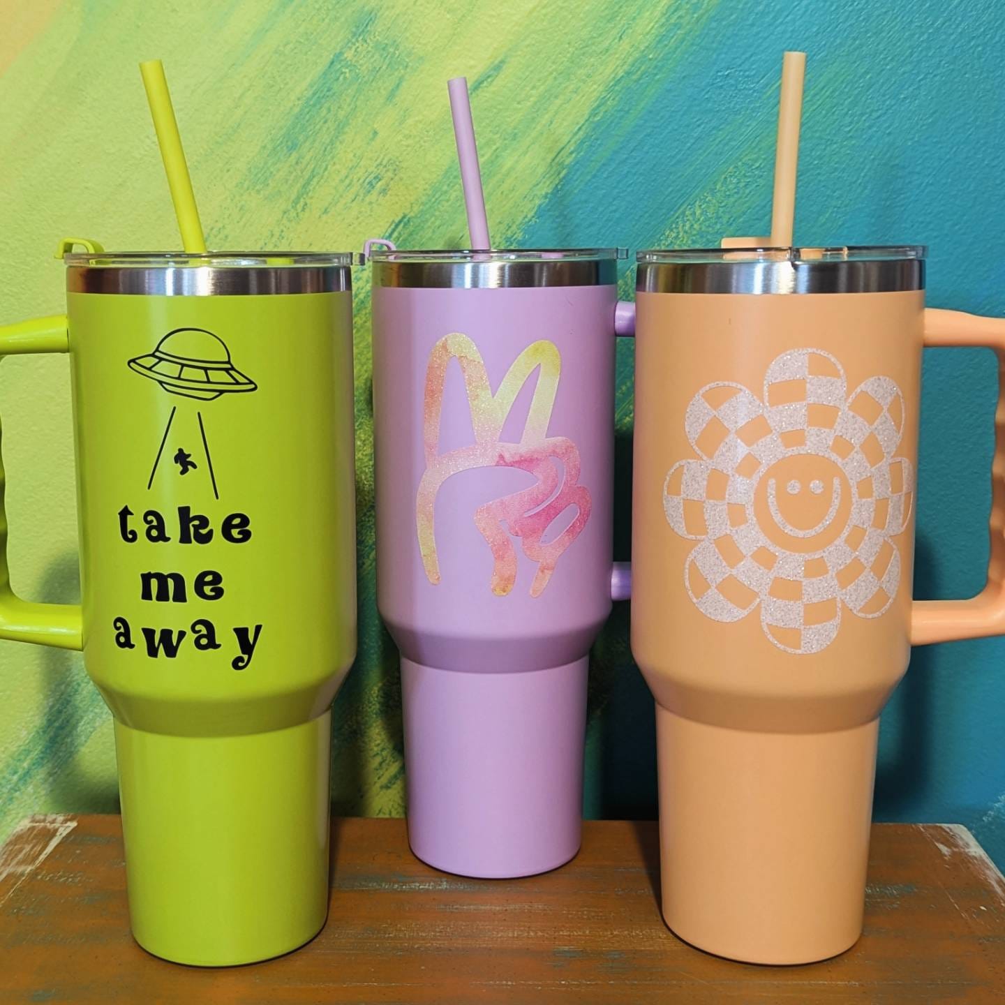 xl steel tumbler - multiple designs!