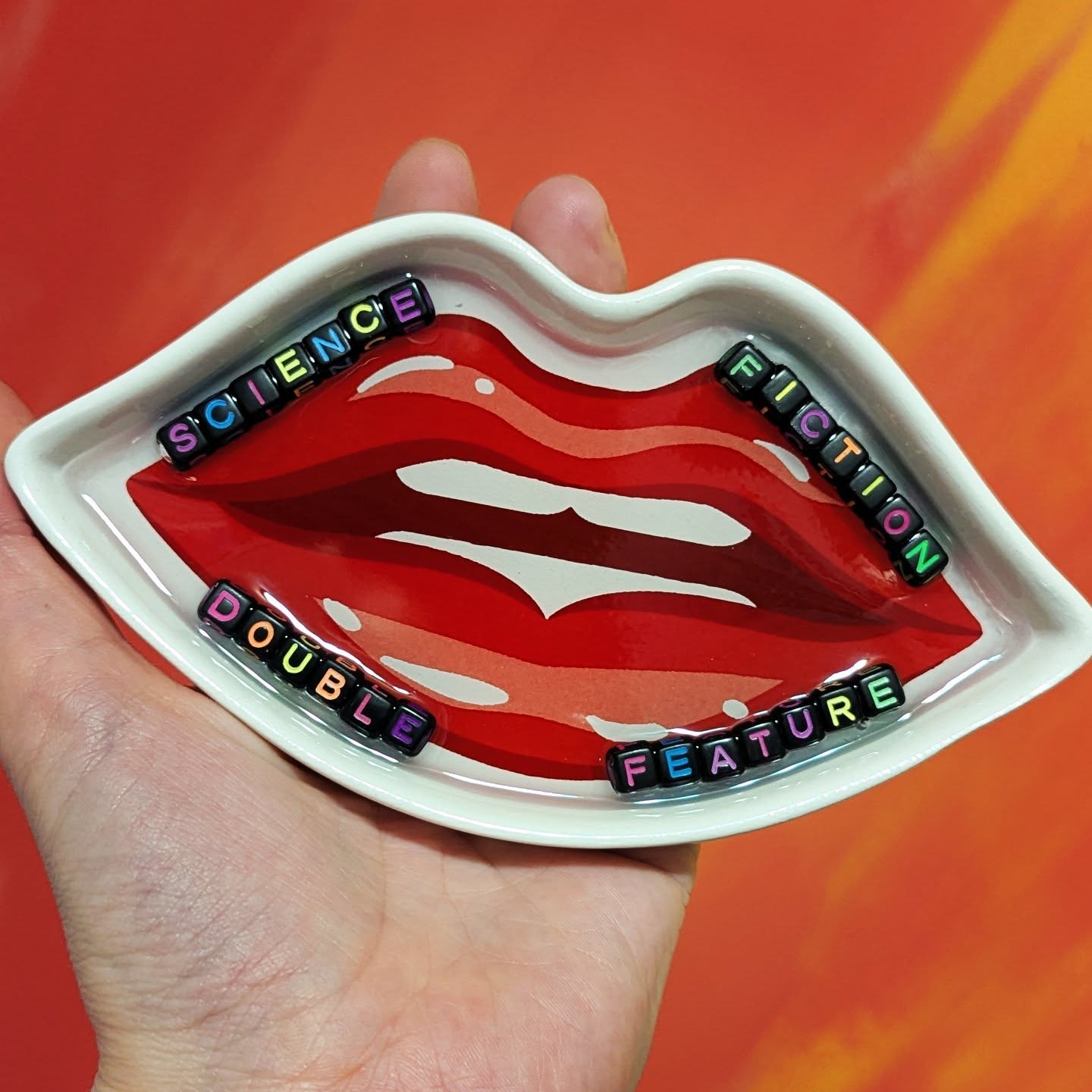 rocky kiss trinket tray
