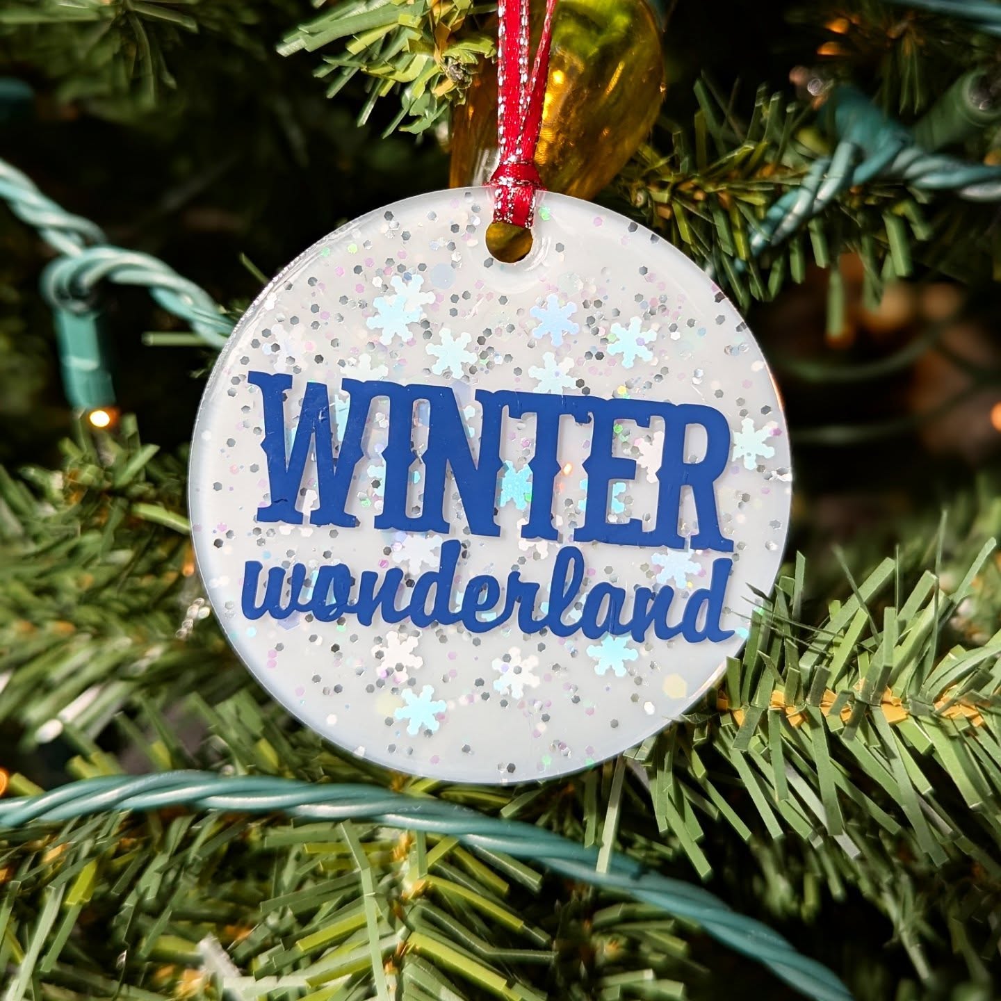 winter wonderland ornament