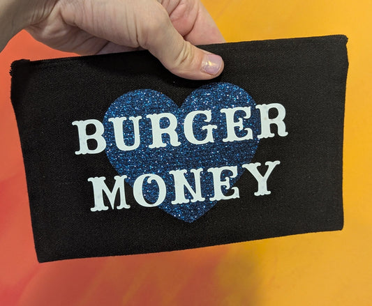 burger $ zip clutch
