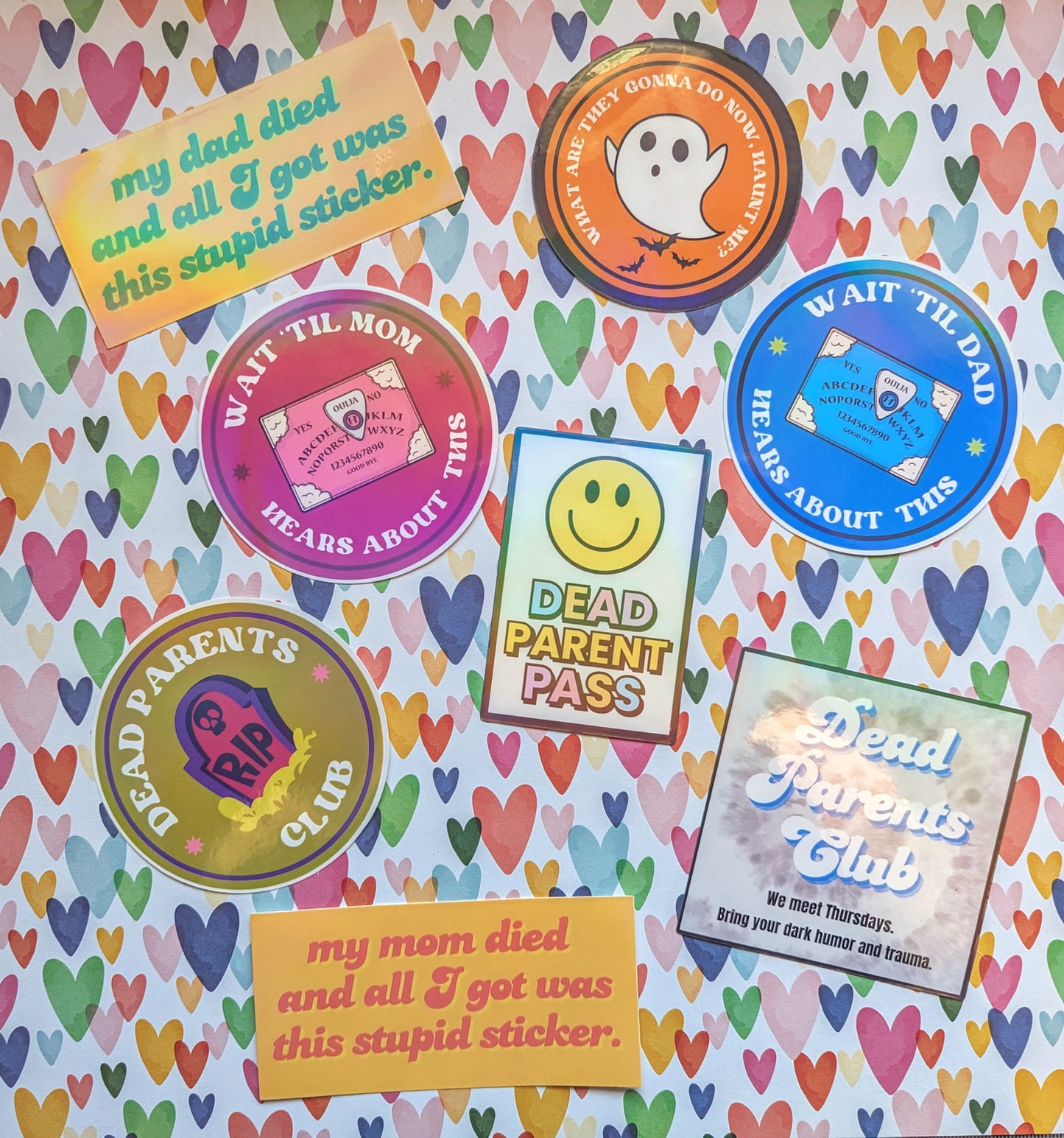 dead rents sticker pack
