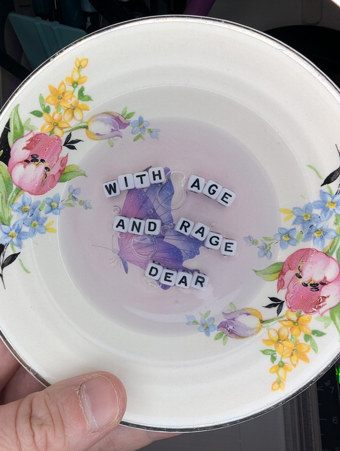 with age and rage china bowl dish
