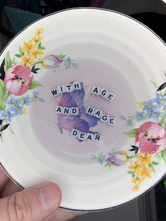 with age and rage china bowl dish