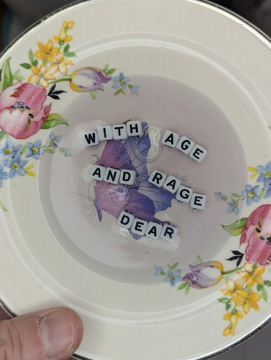 with age and rage china bowl dish