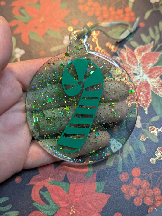 candy cane ornament