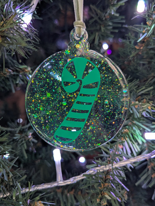 candy cane ornament